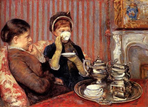 Mary Cassatt (1844-1926), The Tea.